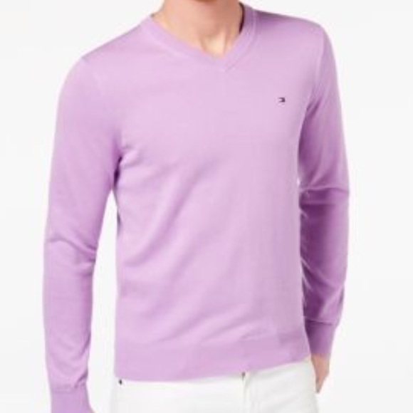 Tommy Hilfiger Other - LIKE NEW Tommy Hilfiger Lavender Men’s Sweater
